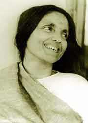 Die lachende Anandamayi Ma